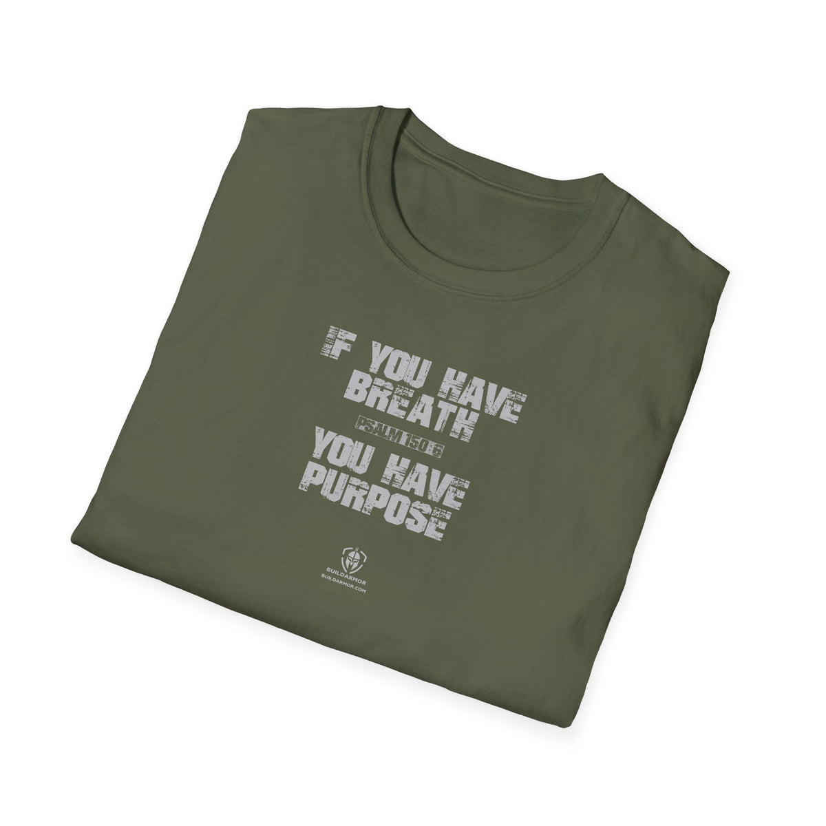 Build Armor: "Breath and Purpose" - Unisex Softstyle Tee