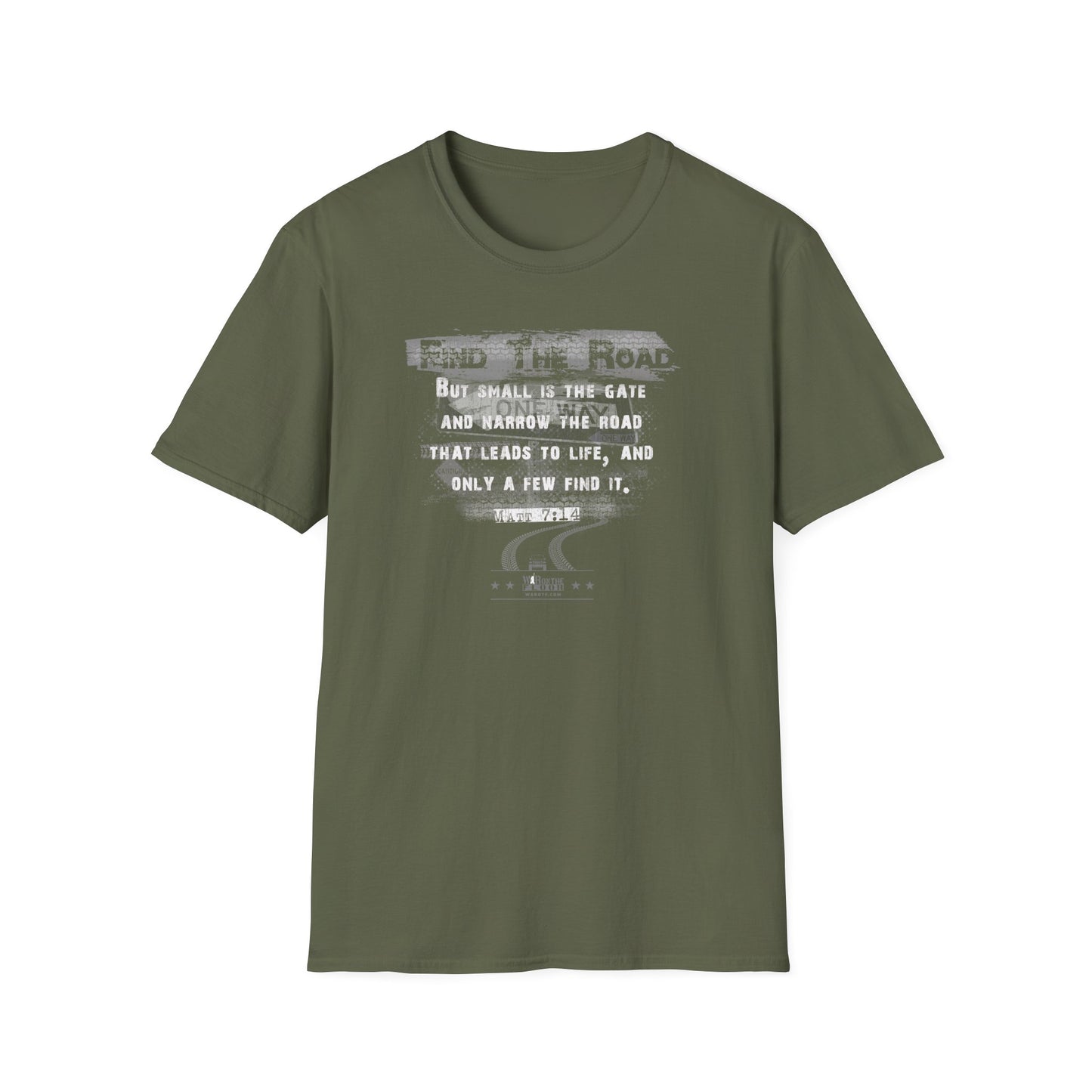 War on the Floor: "Find the Road" - Unisex Softstyle Tee
