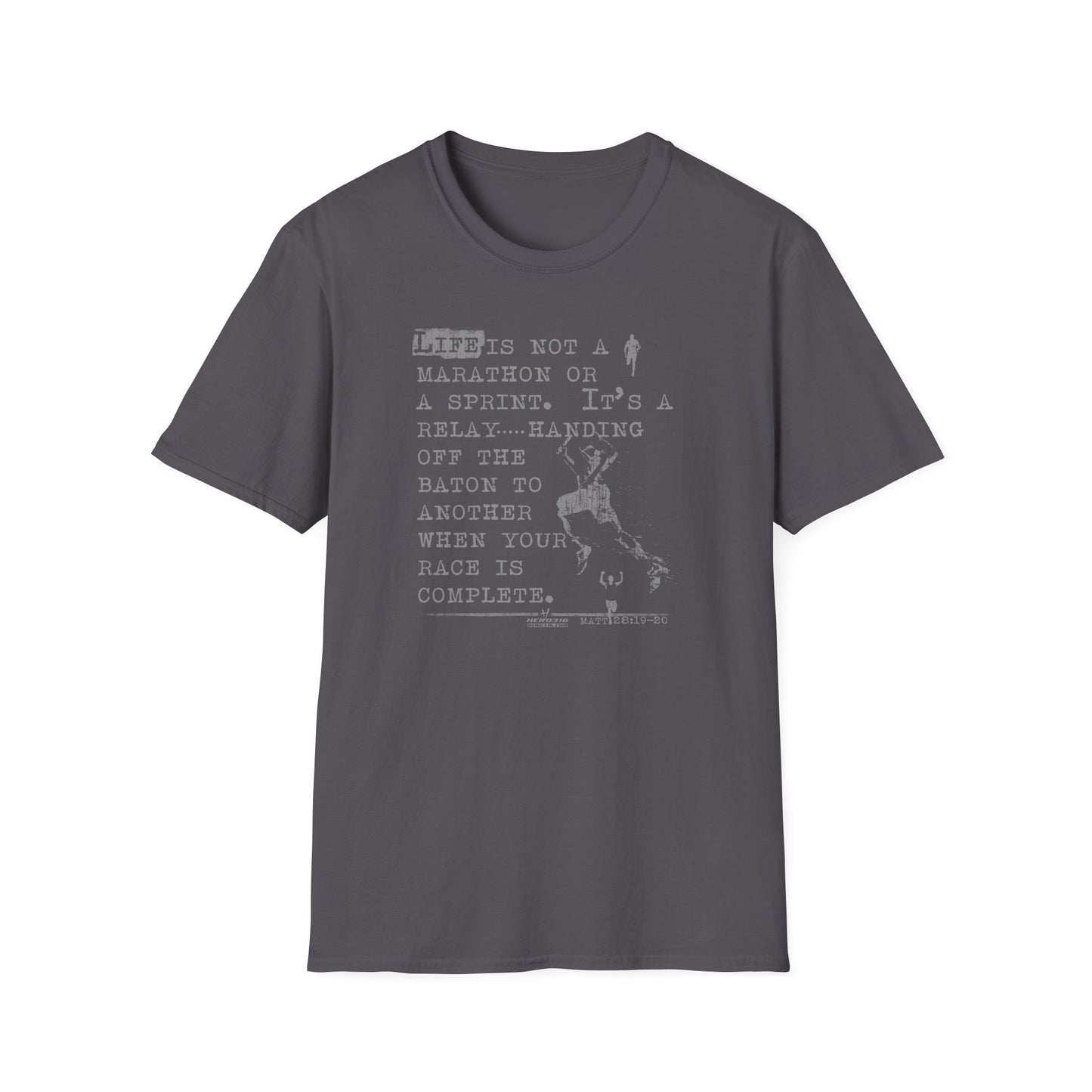 Hero316: "Relay" - Unisex Softstyle Tee