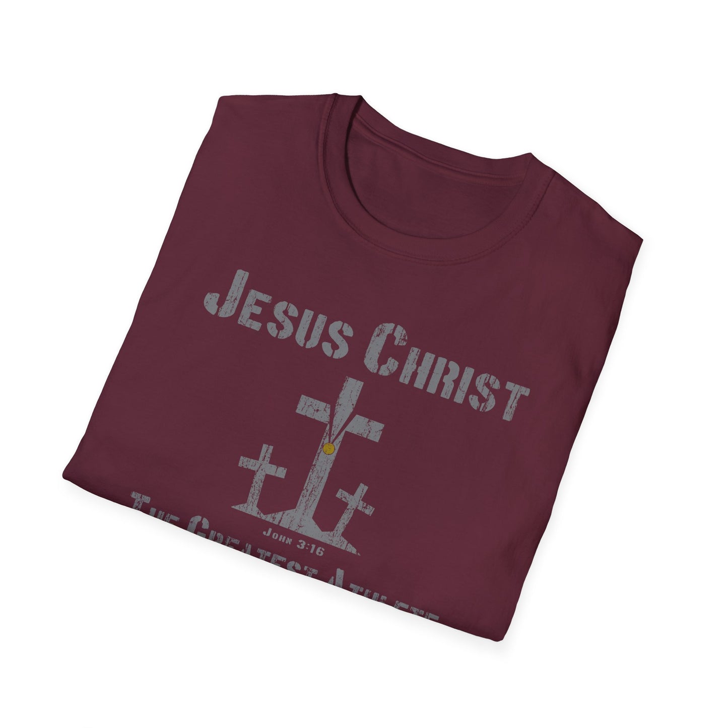 Hero316: "Greatest Athlete" - Unisex Softstyle Tee