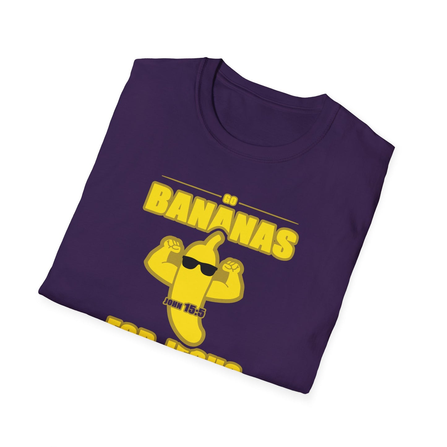 War on the Floor - "Go Bananas for Jesus" - Unisex Short Sleeve Tee