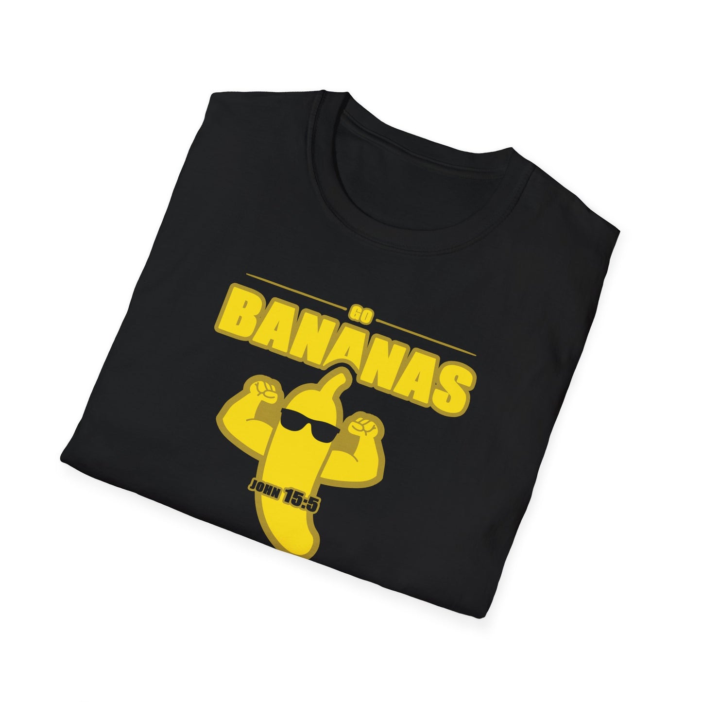 War on the Floor - "Go Bananas for Jesus" - Unisex Softstyle Tee