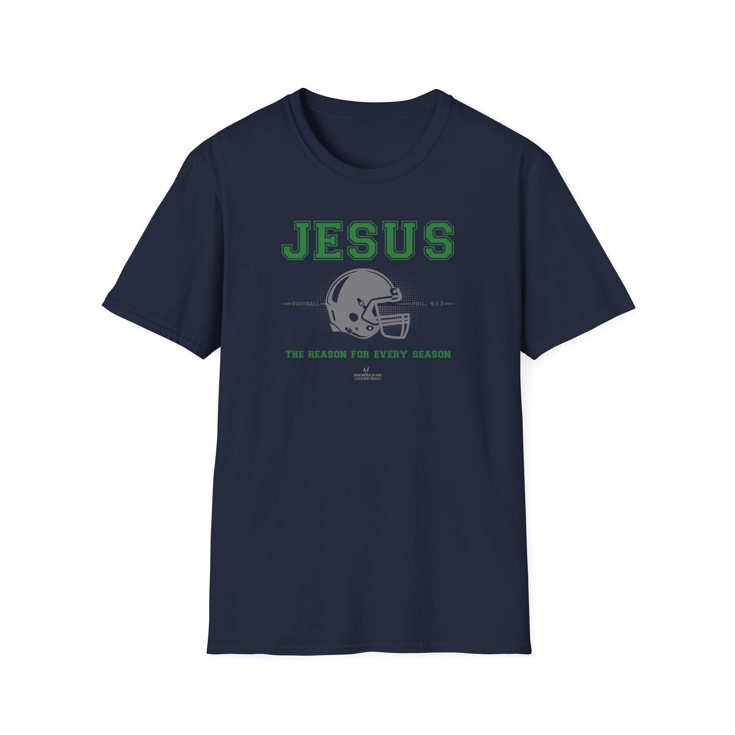 Hero316: "Reason - Football" - Unisex Softstyle Tee