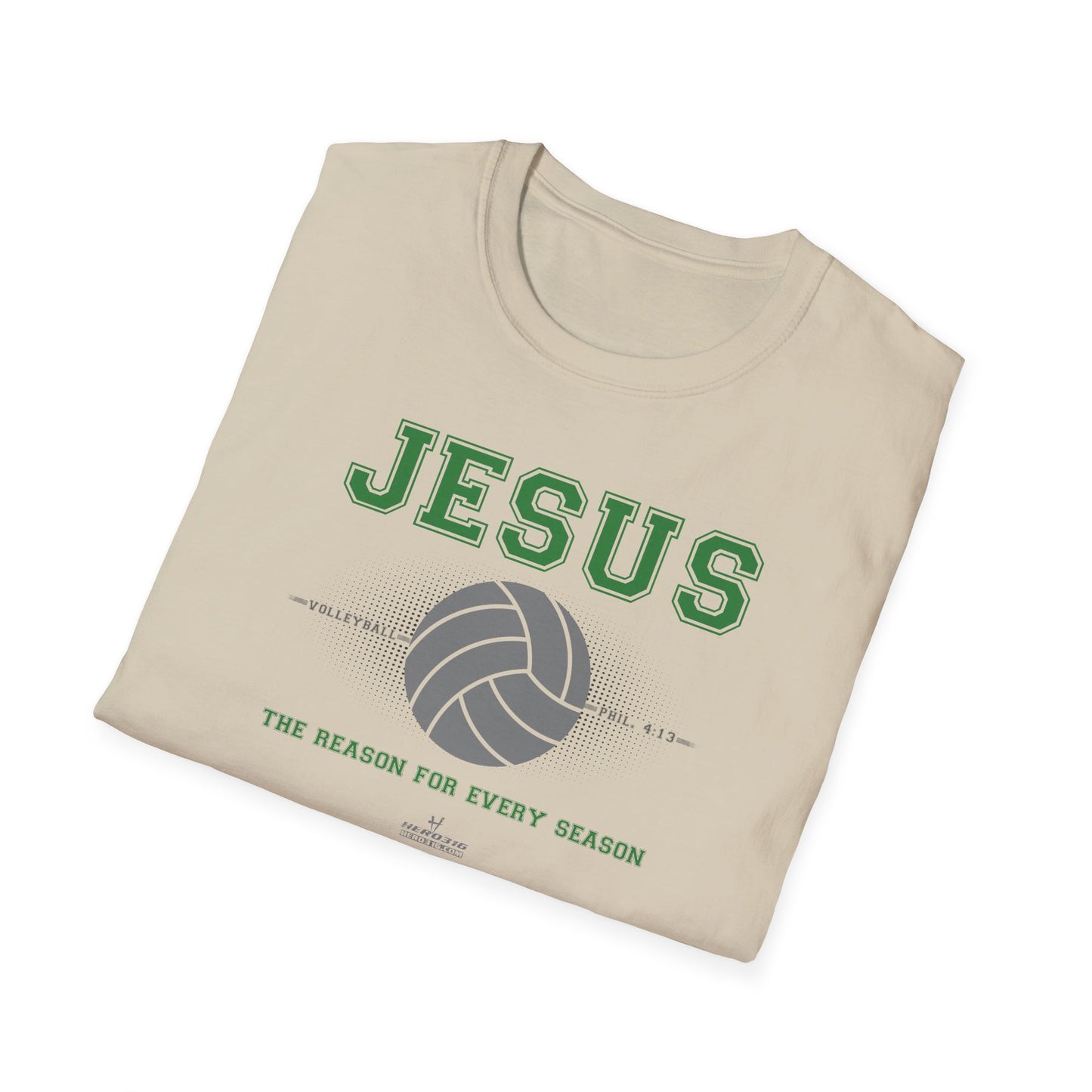 Hero316: "Reason - Volleyball" - Unisex Softstyle Tee