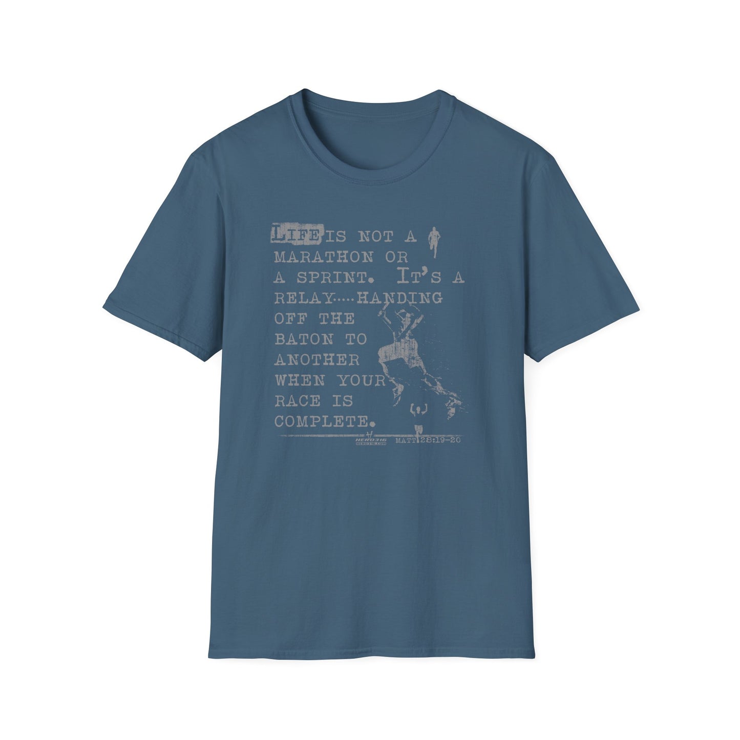 Hero316: "Relay" - Unisex Softstyle Tee
