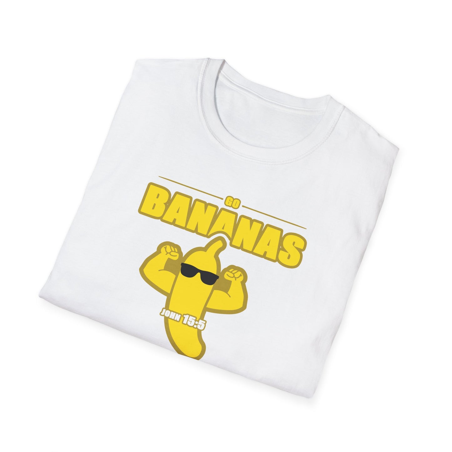 War on the Floor - "Go Bananas for Jesus" - Unisex Softstyle Tee