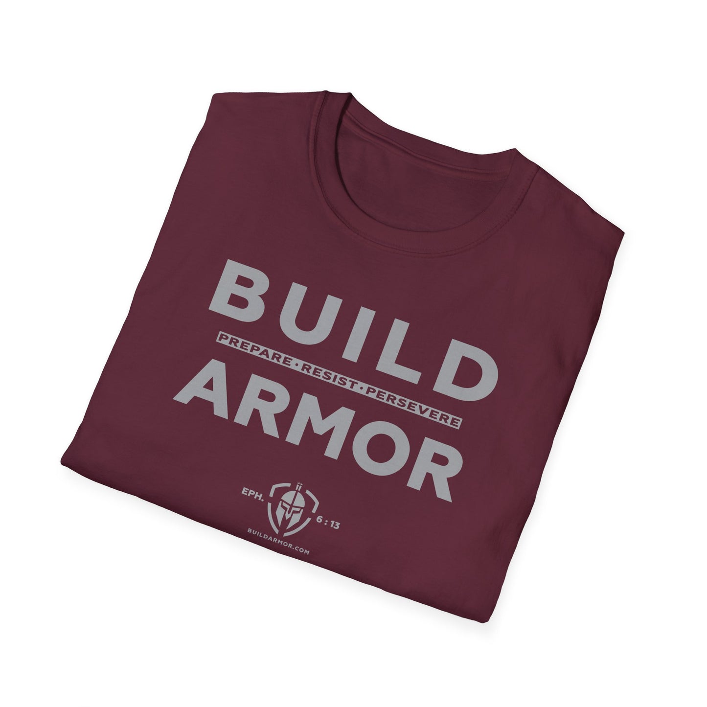 Build Armor: "Build Armor" - Unisex Softstyle Tee