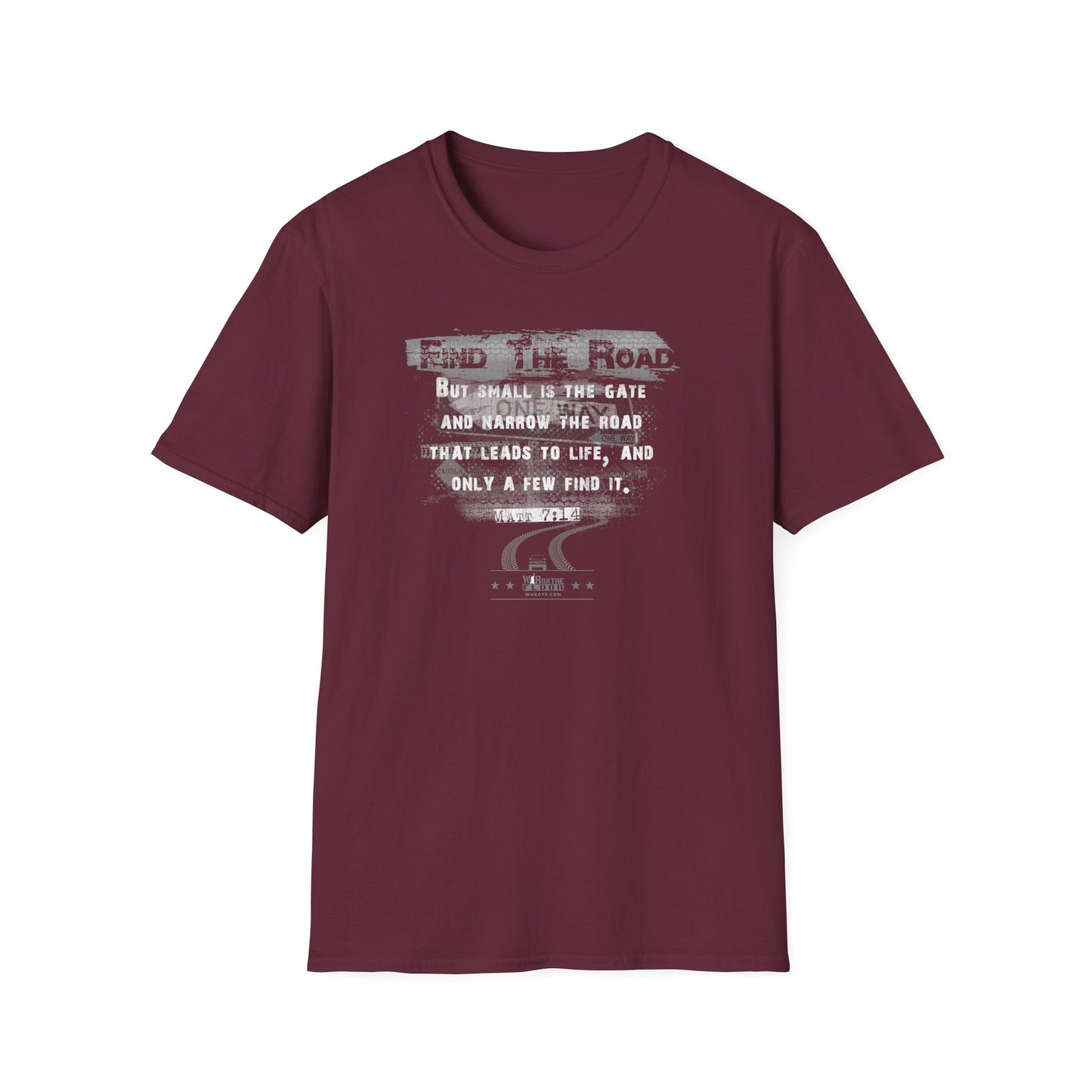 War on the Floor: "Find the Road" - Unisex Softstyle Tee