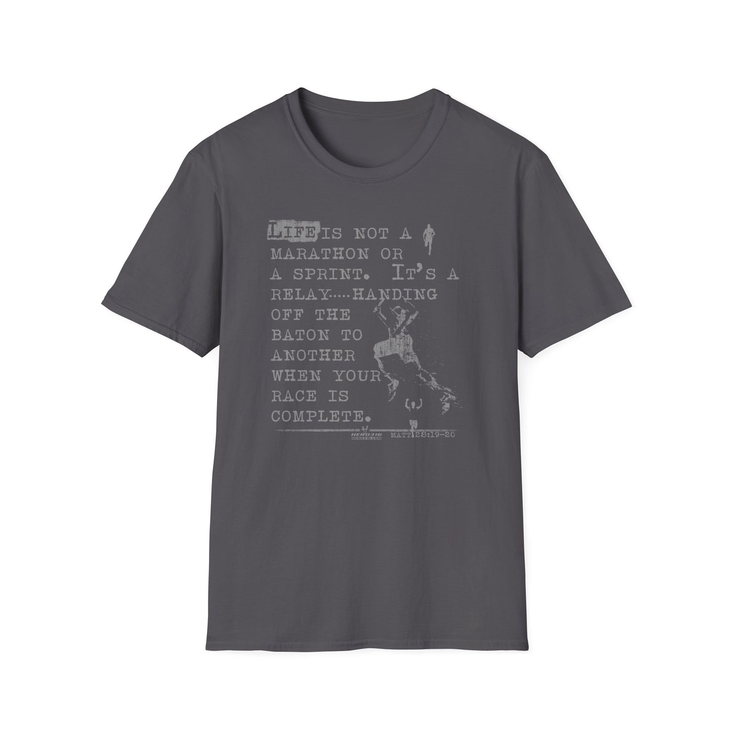 Hero316: "Relay" - Unisex Softstyle Tee
