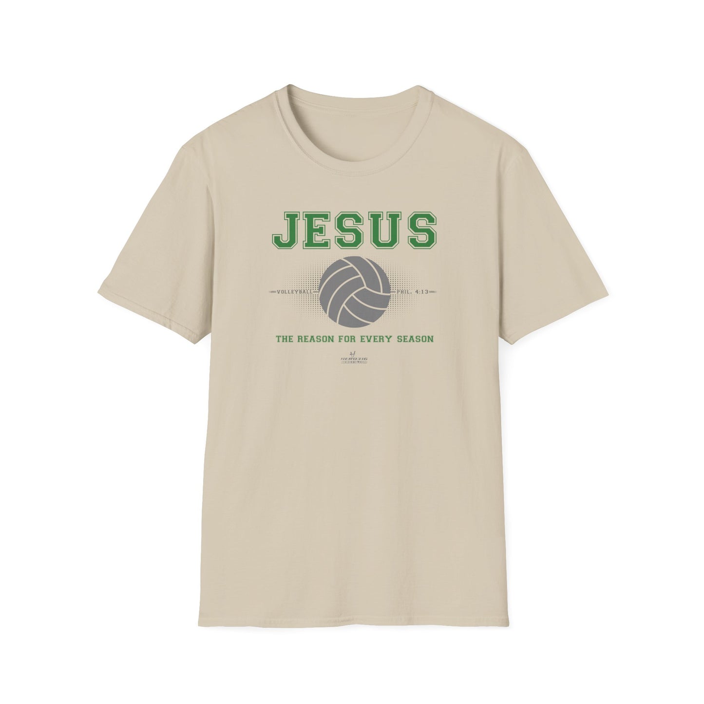 Hero316: "Reason - Volleyball" - Unisex Softstyle Tee