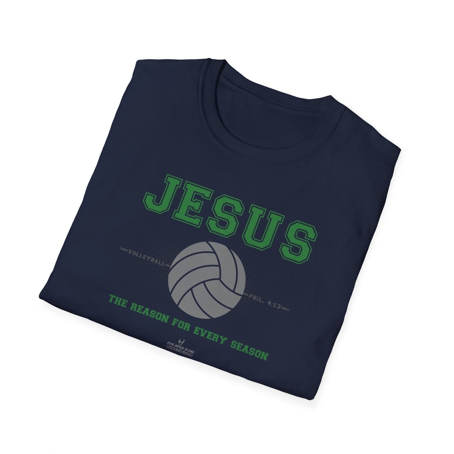 Hero316: "Reason - Volleyball" - Unisex Softstyle Tee