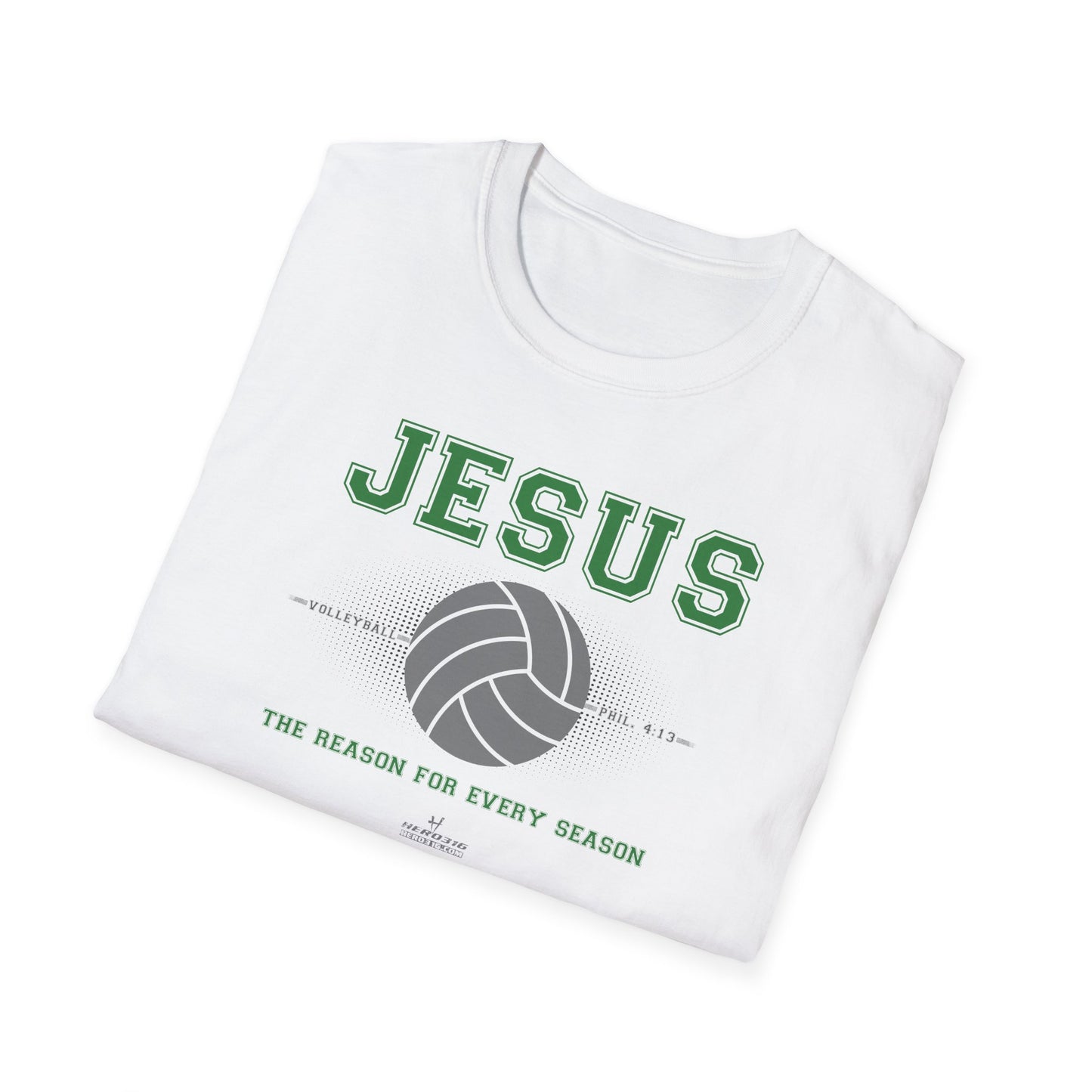 Hero316: "Reason - Volleyball" - Unisex Softstyle Tee