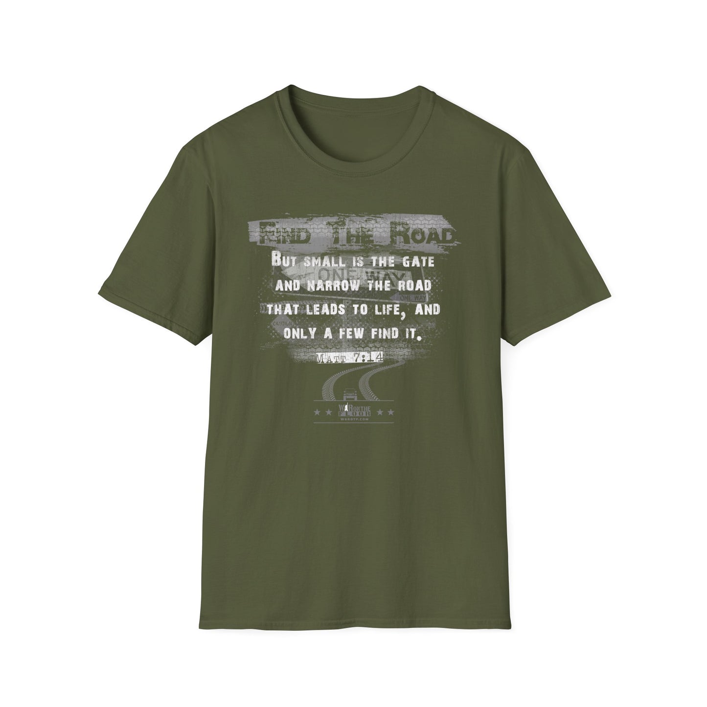 War on the Floor: "Find the Road" - Unisex Softstyle Tee
