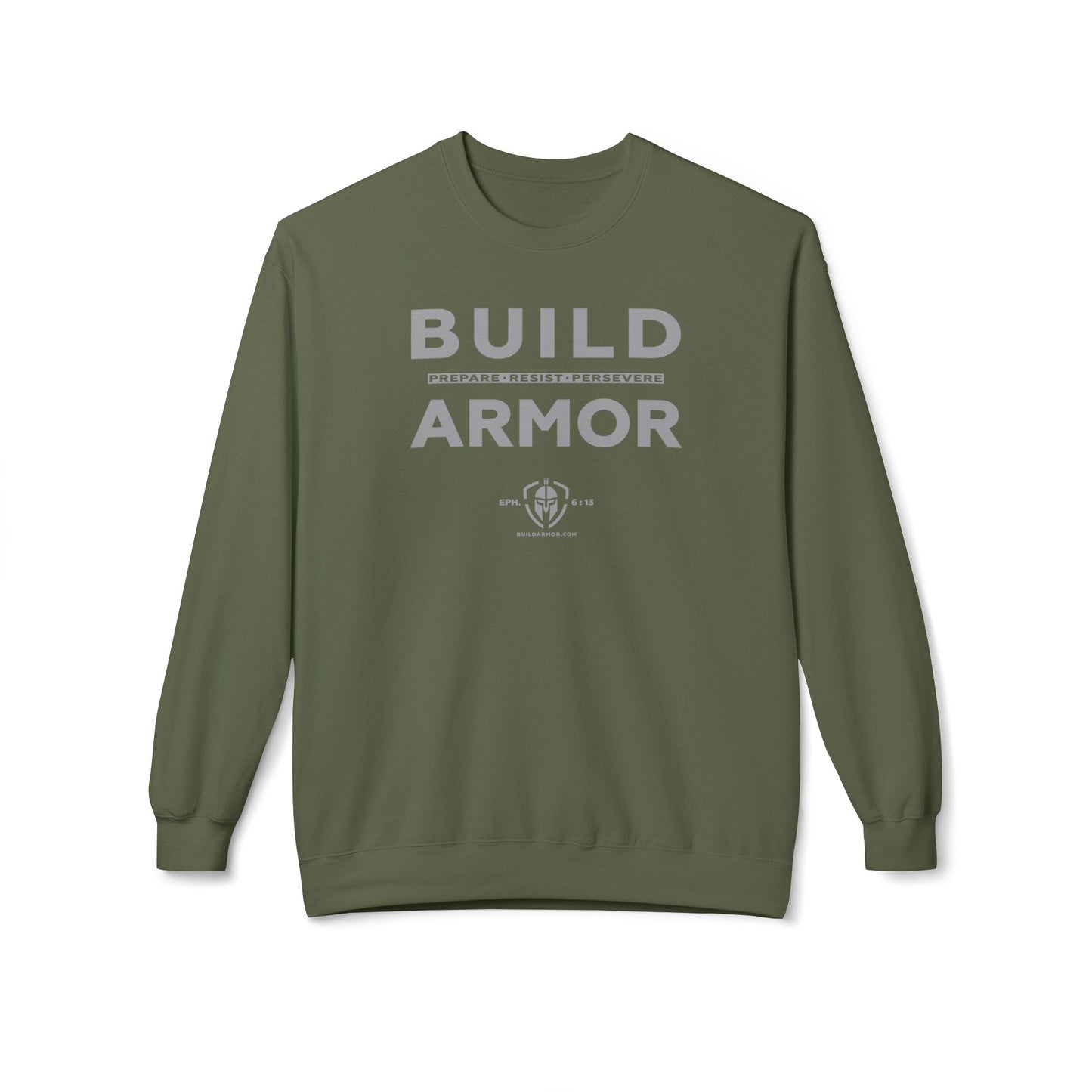 Build Armor: "Build Armor" - Unisex Midweight Softstyle Sweatshirt