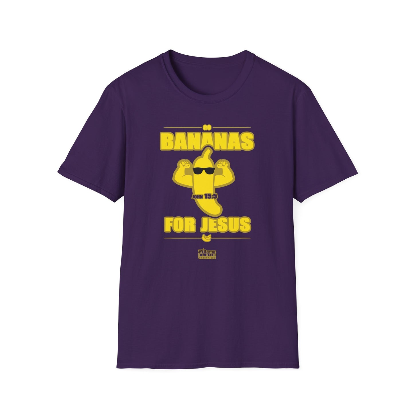 War on the Floor - "Go Bananas for Jesus" - Unisex Softstyle Tee