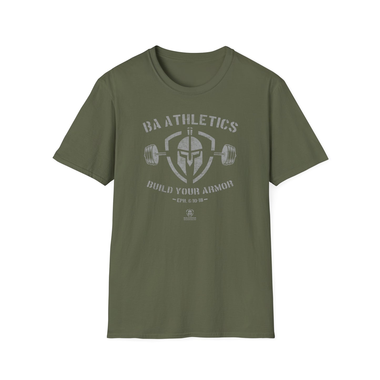 Build Armor: "Build Armor Athletics" - Unisex Softstyle Tee