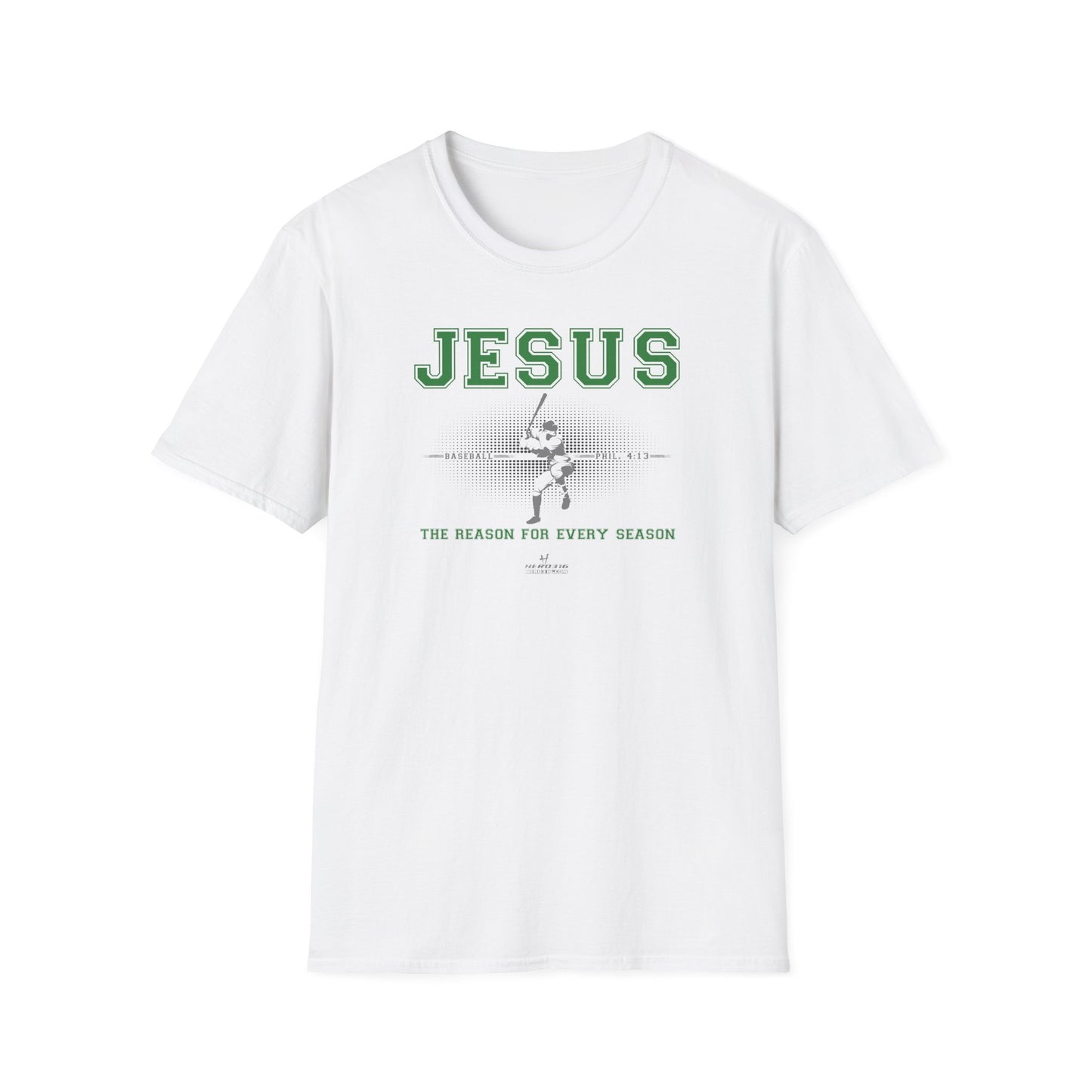Hero316: "Reason - Baseball" - Unisex Softstyle Tee