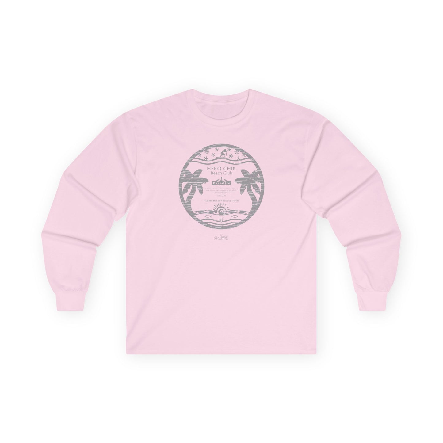 HeroChik: "Beach Club" - Unisex Long Sleeve Tee