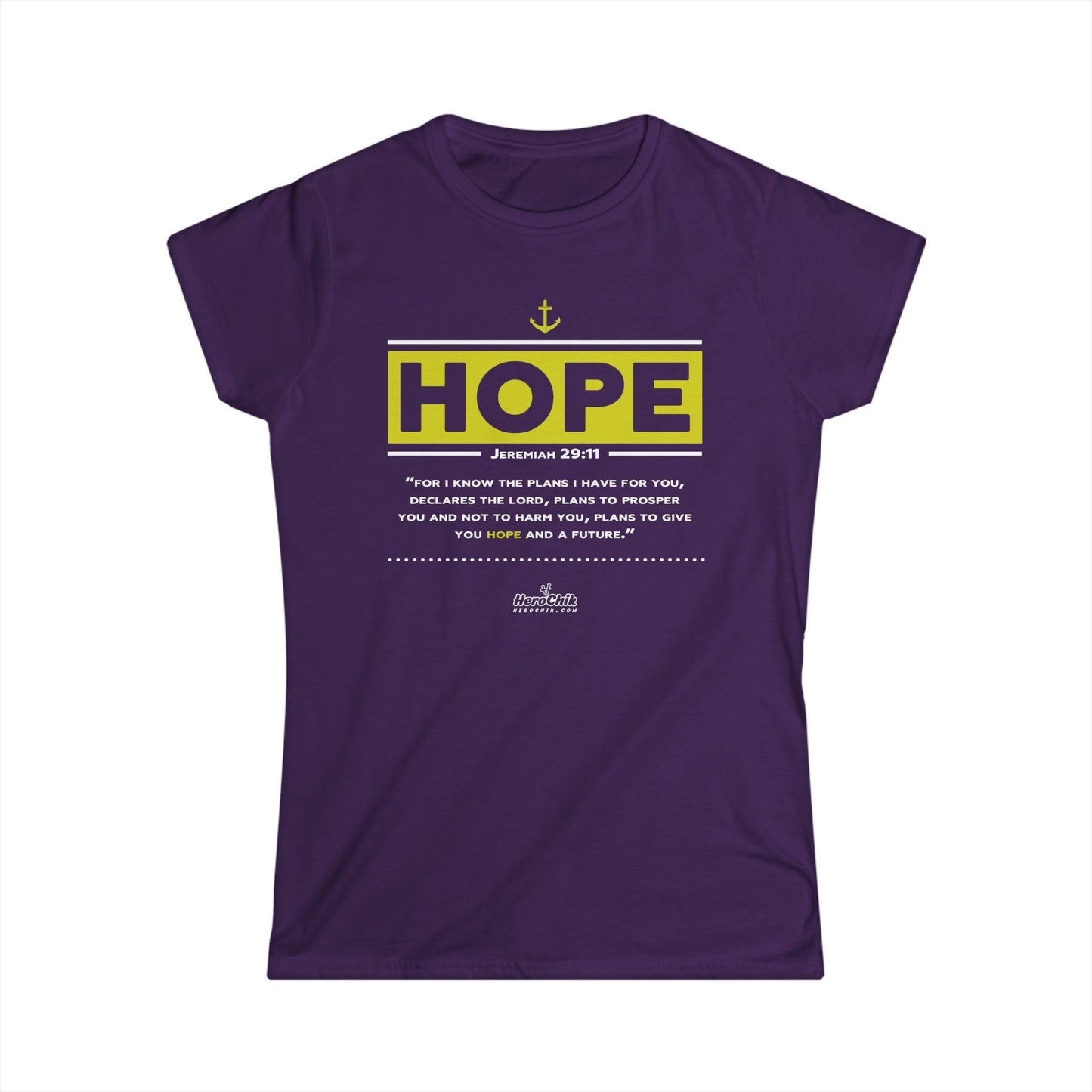 HeroChik: "HOPE" - Women's Softstyle Tee