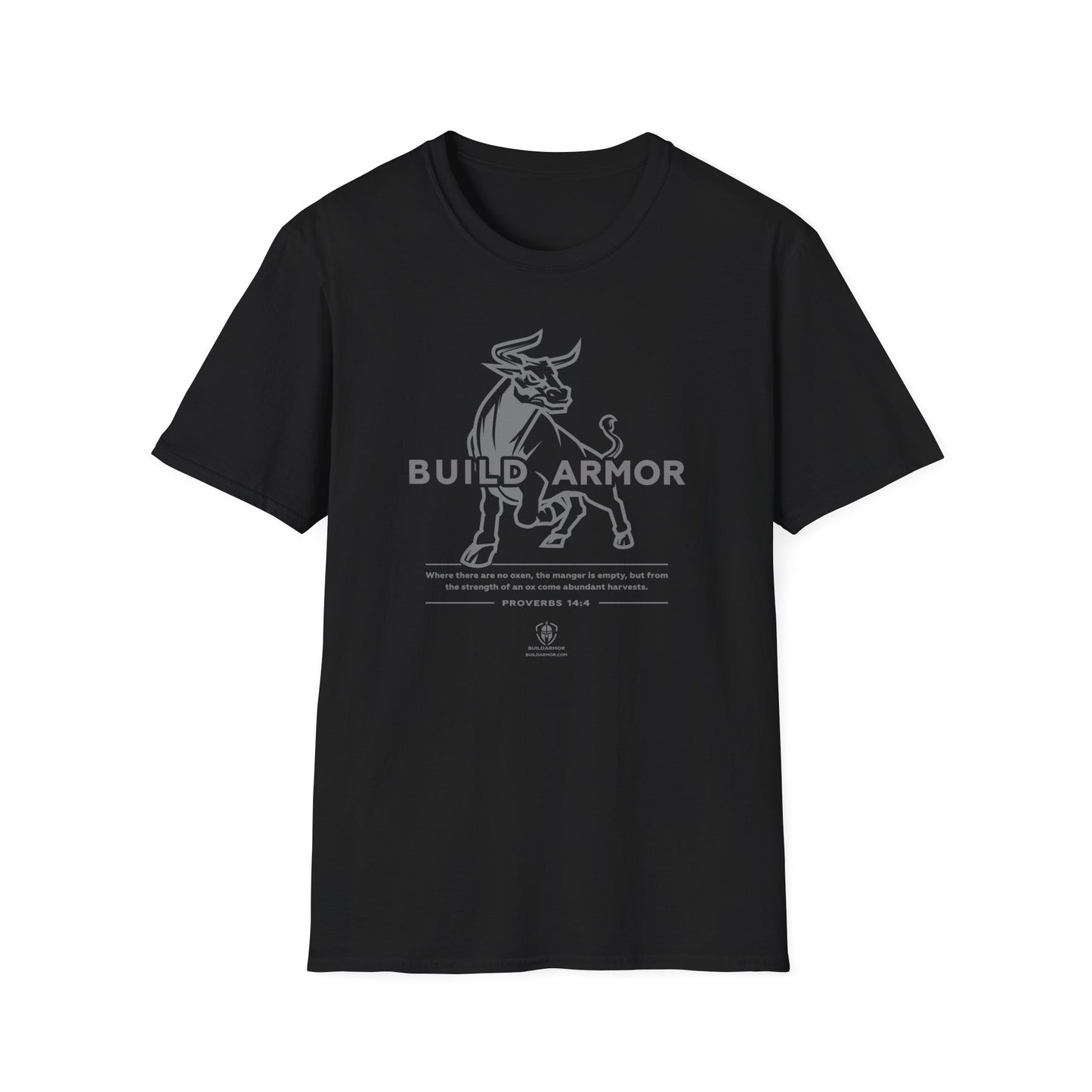 Build Armor: "Ox Strong" - Unisex Softstyle Tee