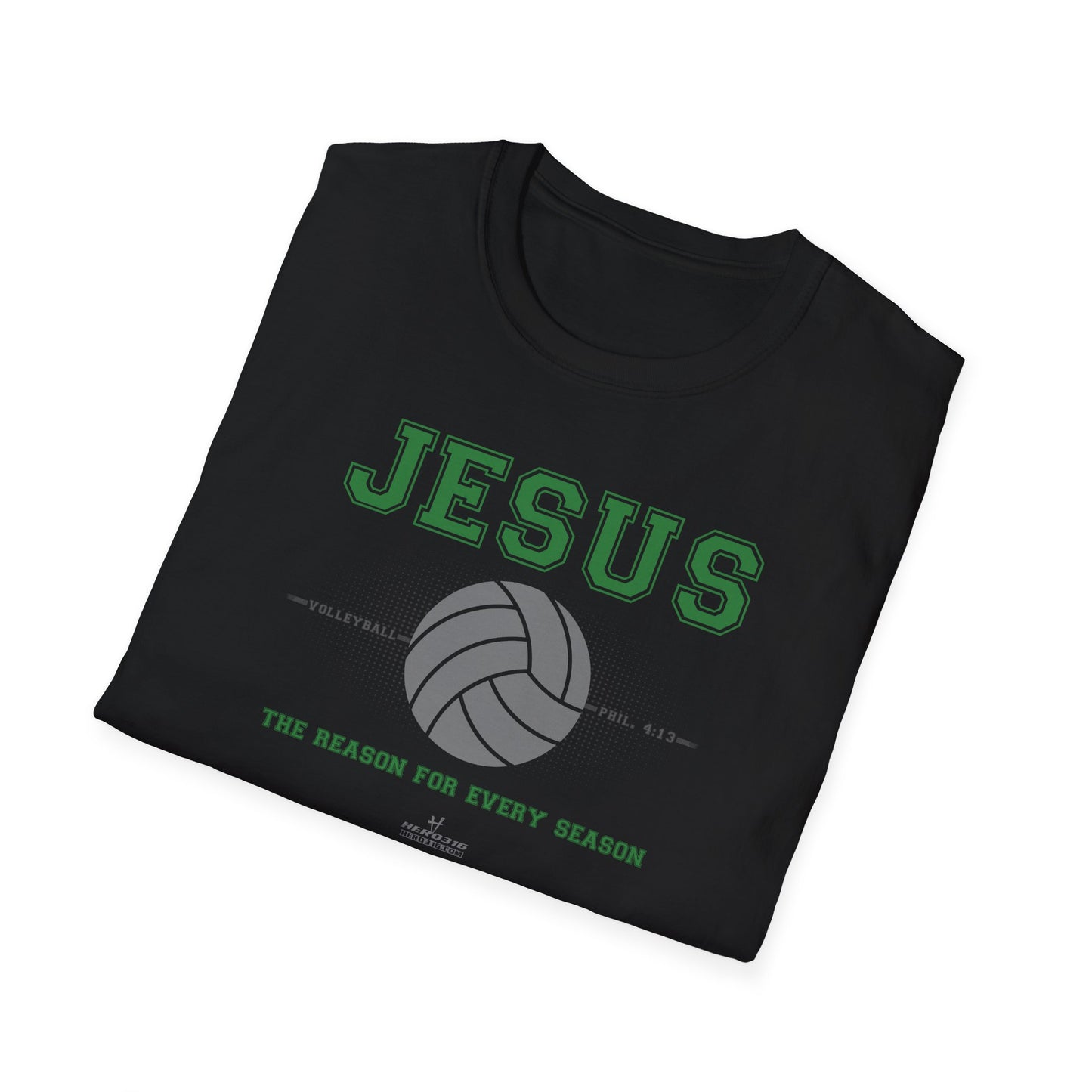 Hero316: "Reason - Volleyball" - Unisex Softstyle Tee