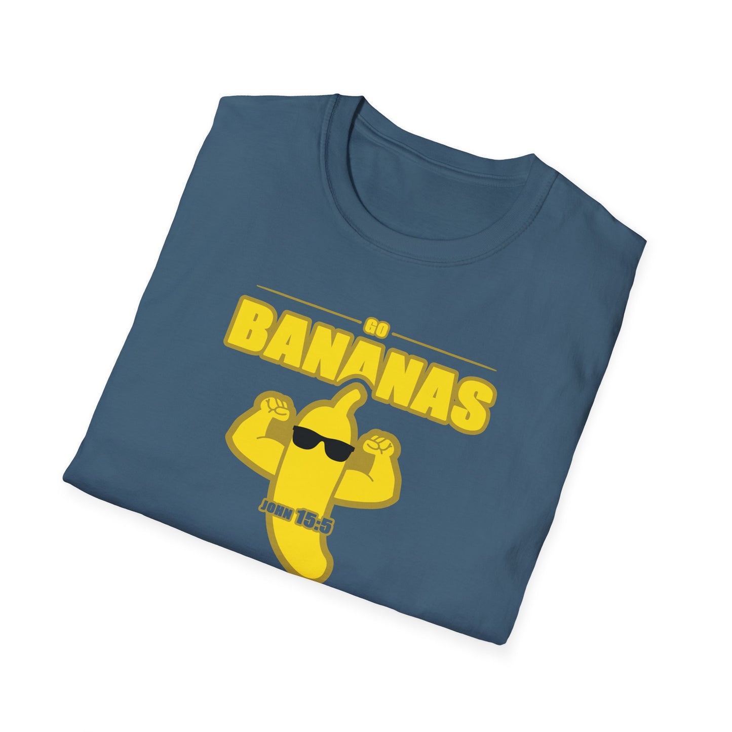 War on the Floor - "Go Bananas for Jesus" - Unisex Softstyle Tee