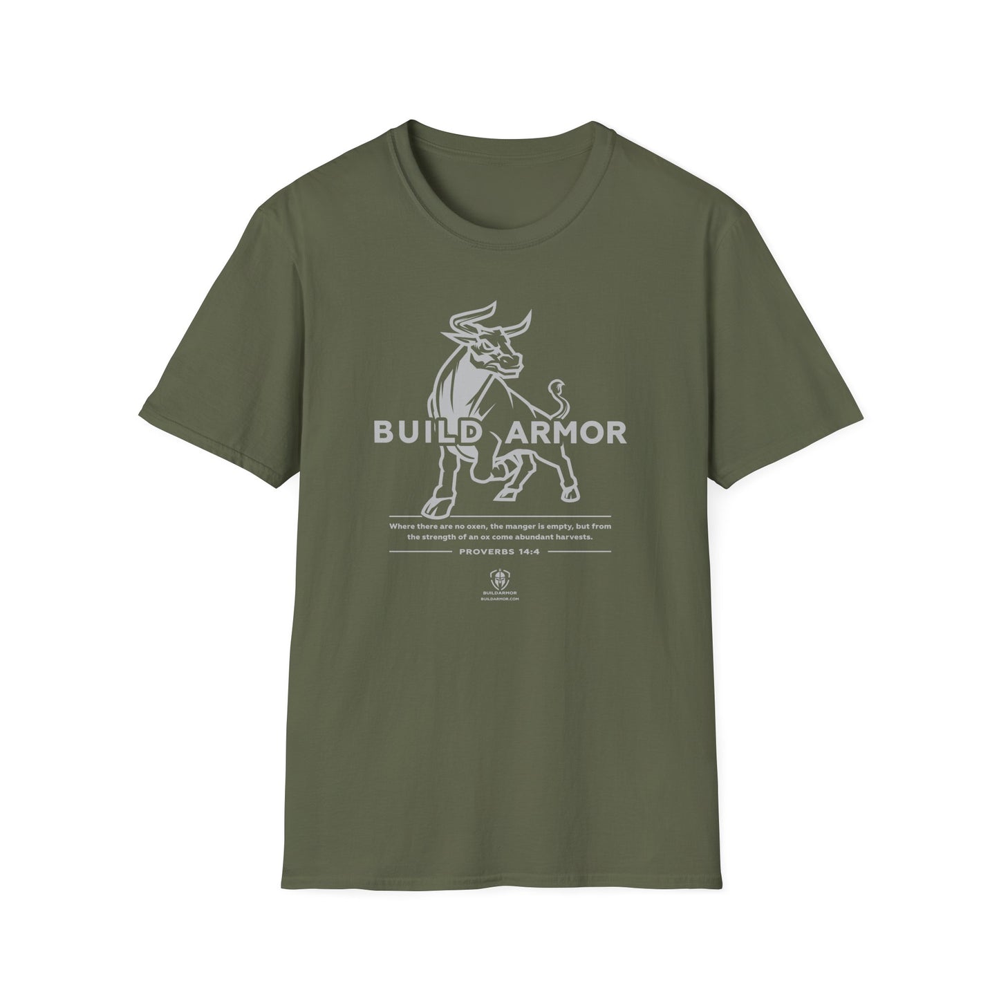 Build Armor: "Ox Strong" - Unisex Softstyle Tee