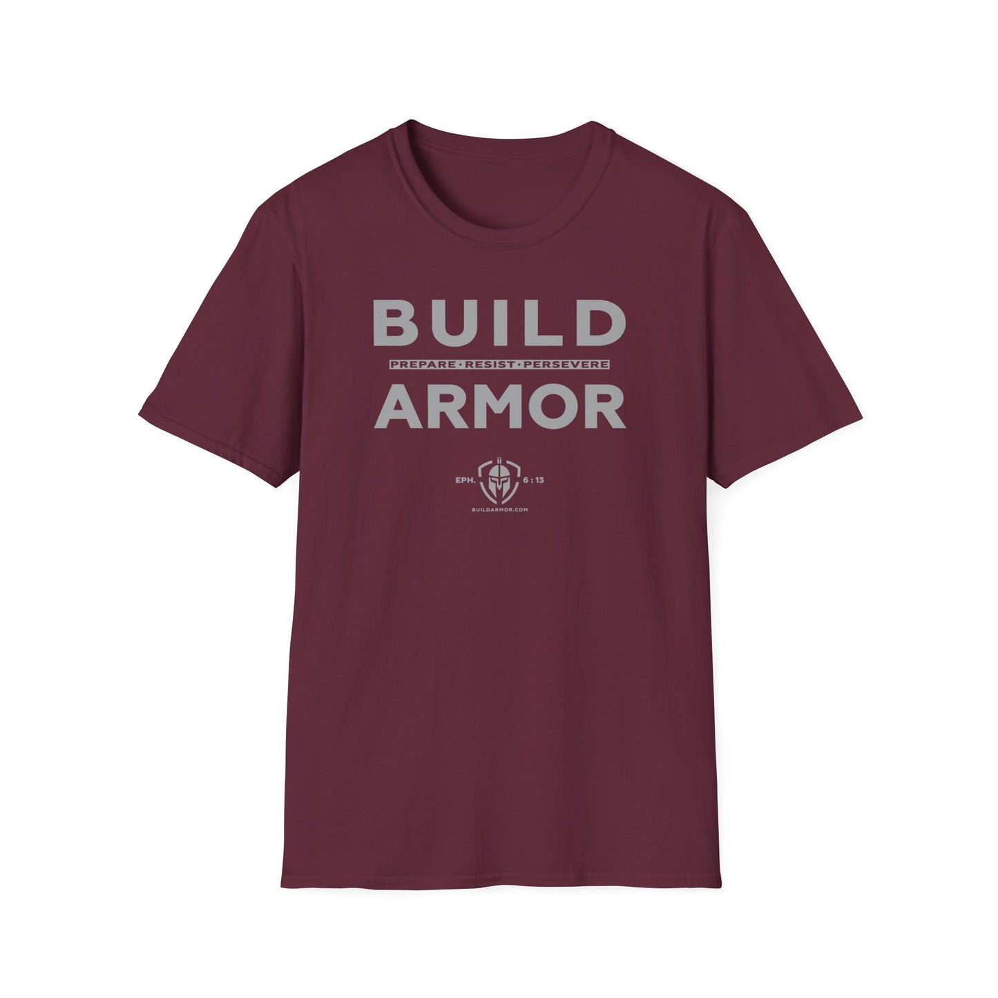 Build Armor: "Build Armor" - Unisex Softstyle Tee