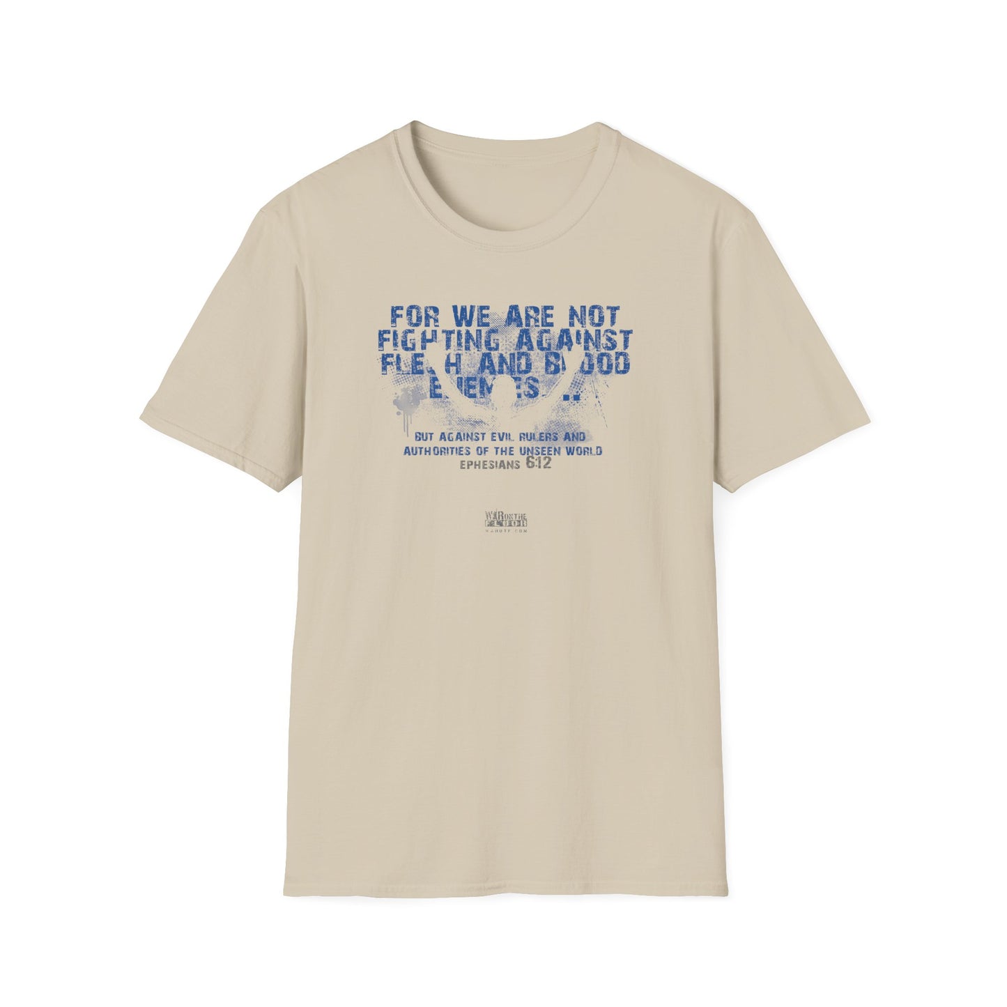 War on the Floor - "Ephesians 612" - Unisex Softstyle Tee
