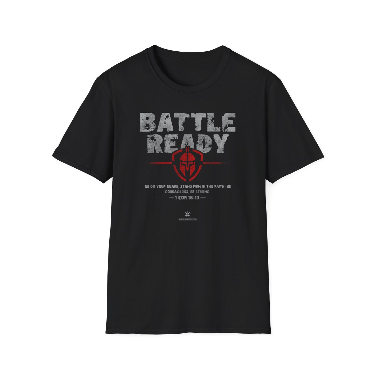 Build Armor: "Battle Ready" - Unisex Softstyle Tee