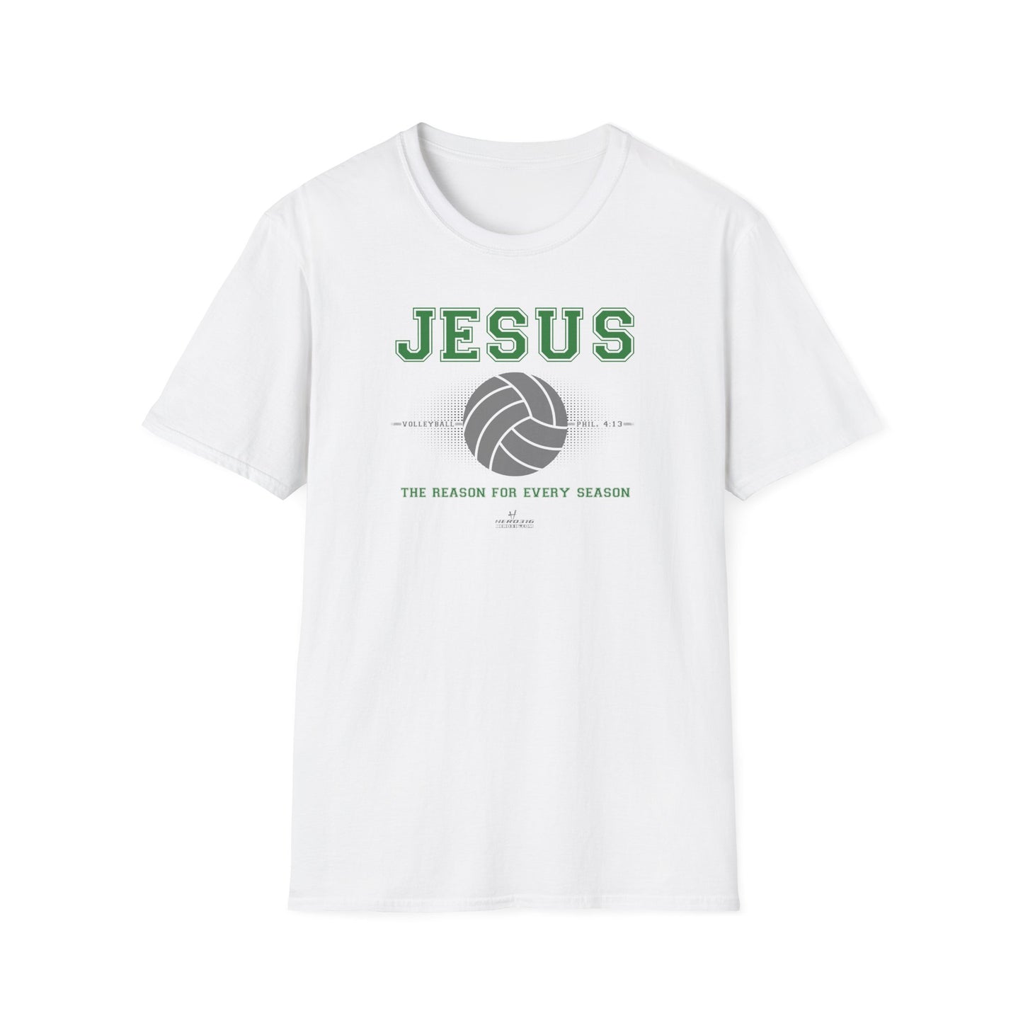 Hero316: "Reason - Volleyball" - Unisex Softstyle Tee
