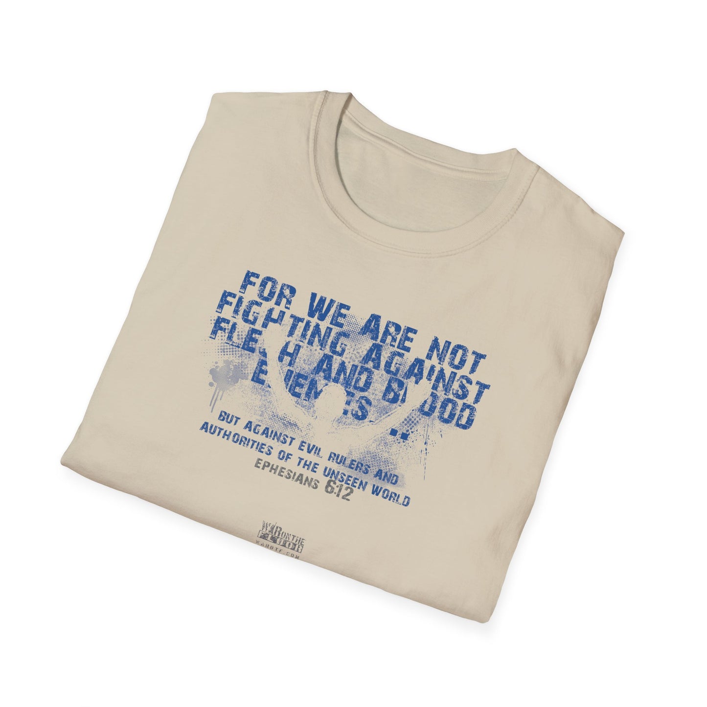 War on the Floor - "Ephesians 612" - Unisex Softstyle Tee
