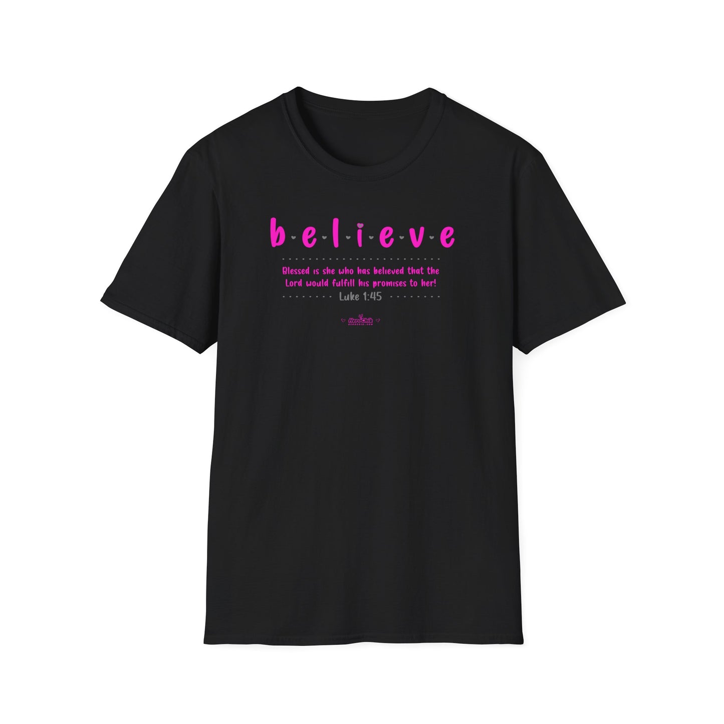 HeroChik:  "Believe" - Unisex Short Sleeve Tee