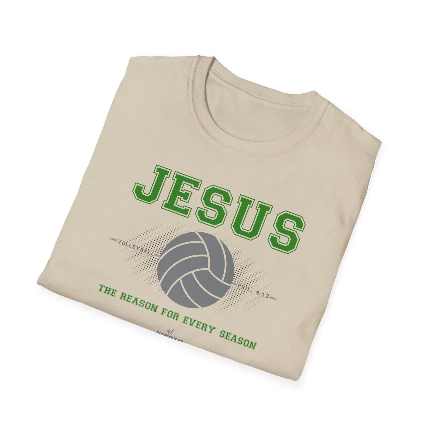 Hero316:  "Reason - Volleyball" - Unisex Softstyle Tee