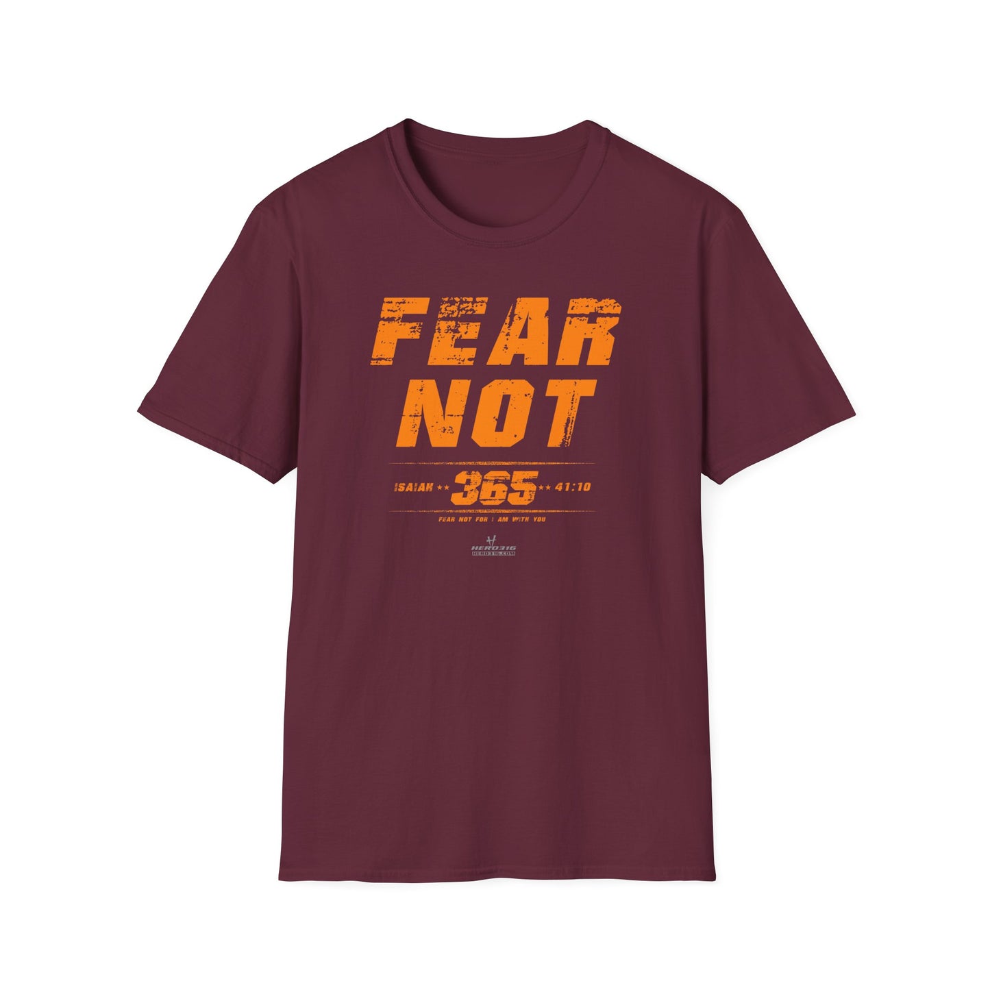 Hero316:  "Fear Not 365" - Unisex Short Sleeve Tee