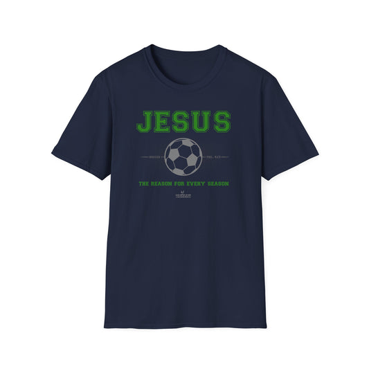 Hero316:  "Reason - Soccer" - Unisex Softstyle Tee