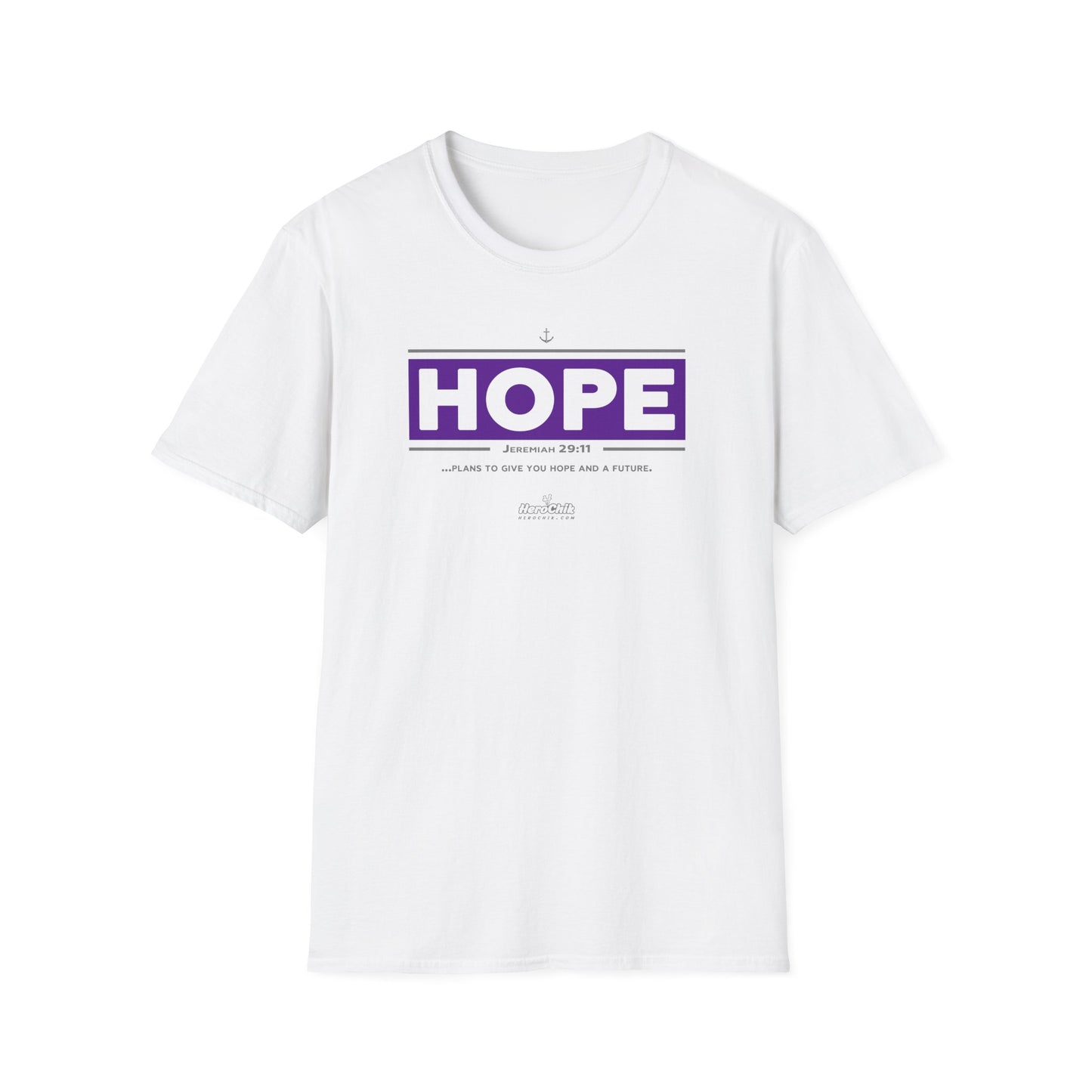HeroChik:  "HOPE" - Unisex Short Sleeve Tee