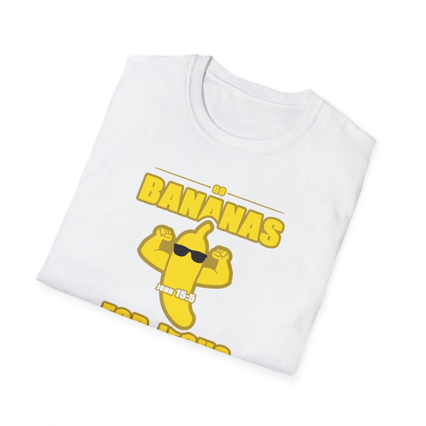 War on the Floor - "Go Bananas for Jesus" - Unisex Softstyle Tee