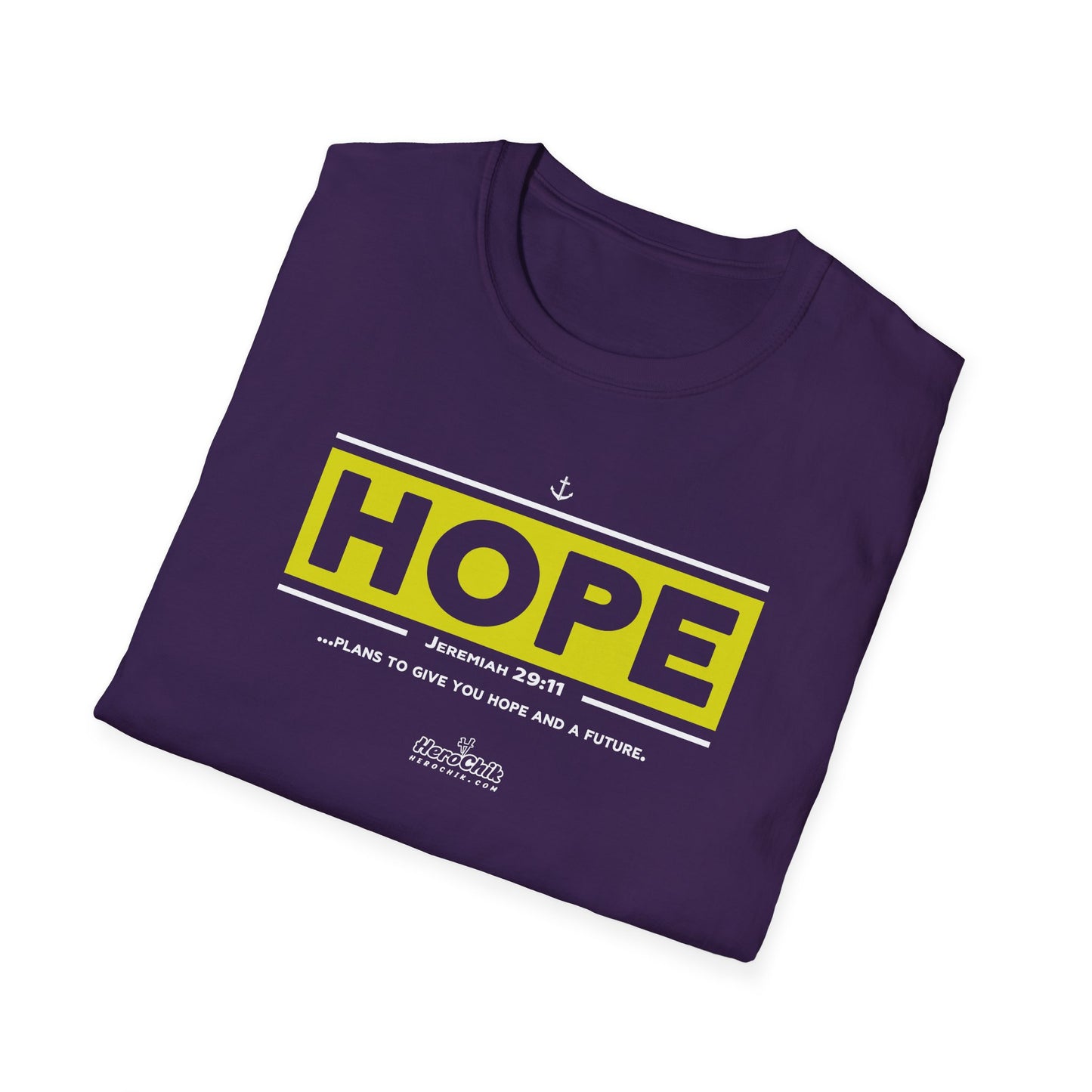 HeroChik:  "HOPE" - Unisex Short Sleeve Tee