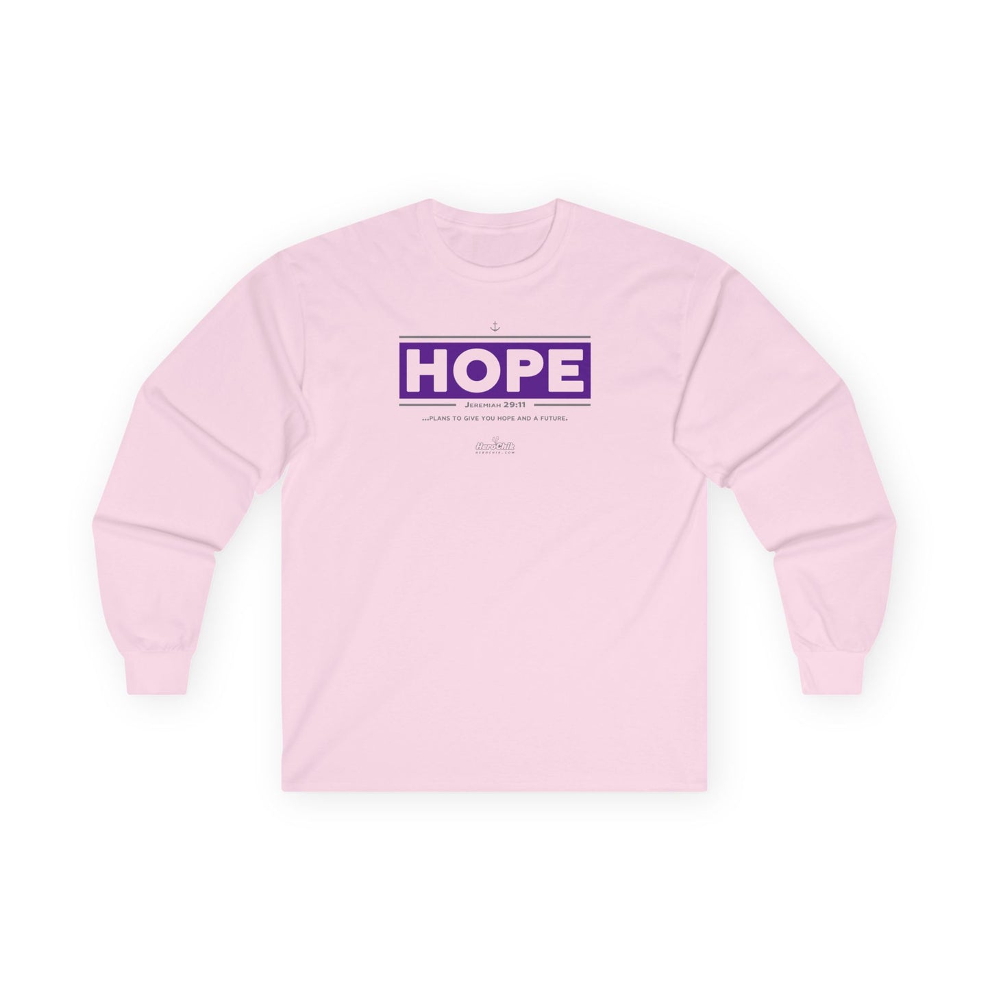 HeroChik:  "HOPE" - Unisex Long Sleeve Tee