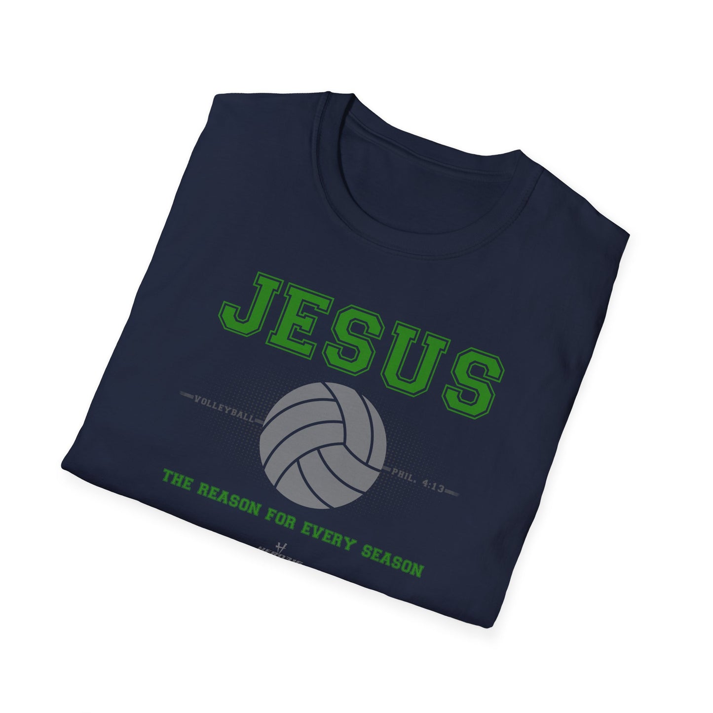 Hero316:  "Reason - Volleyball" - Unisex Softstyle Tee