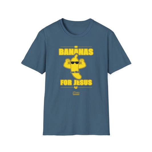 War on the Floor - "Go Bananas for Jesus" - Unisex Softstyle Tee