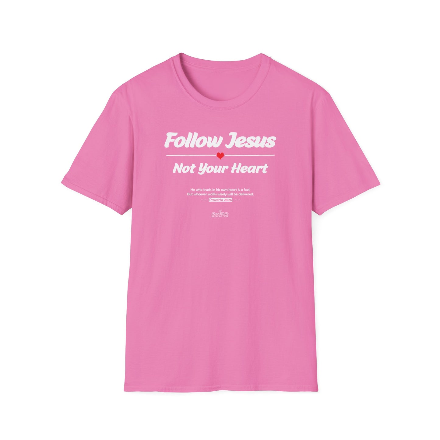 HeroChik:  "Follow Jesus" - Unisex Short Sleeve Tee