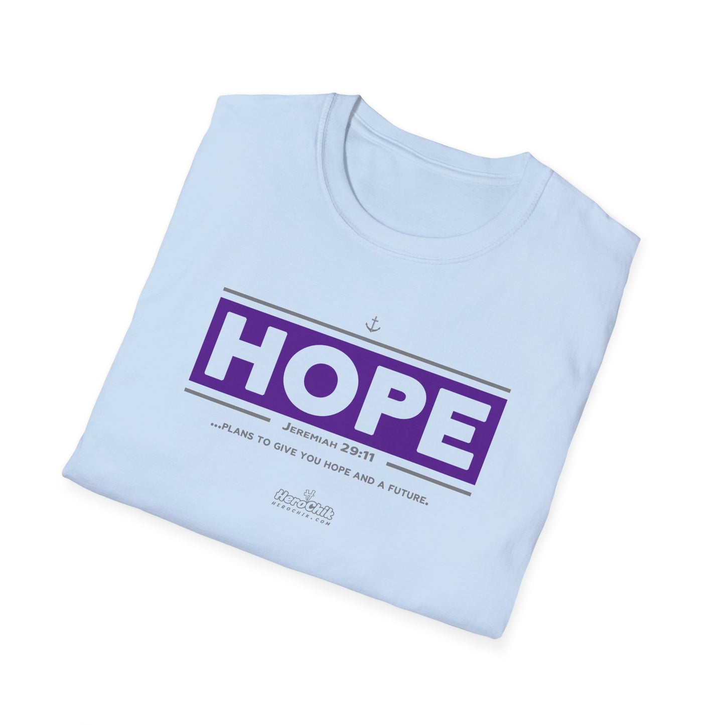 HeroChik:  "HOPE" - Unisex Short Sleeve Tee