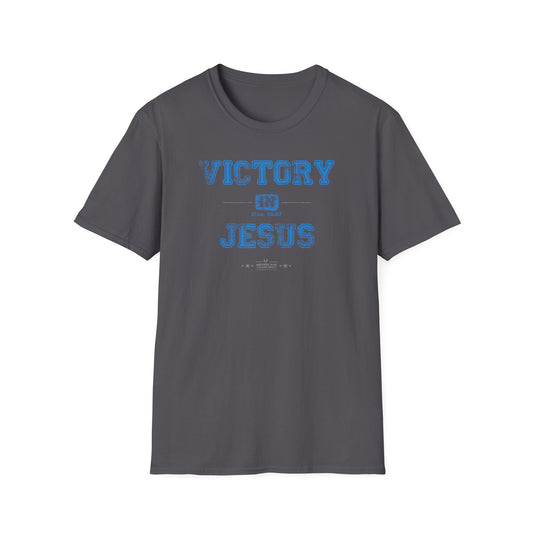 Hero316:  "Victory In Jesus" - Unisex Softstyle Tee