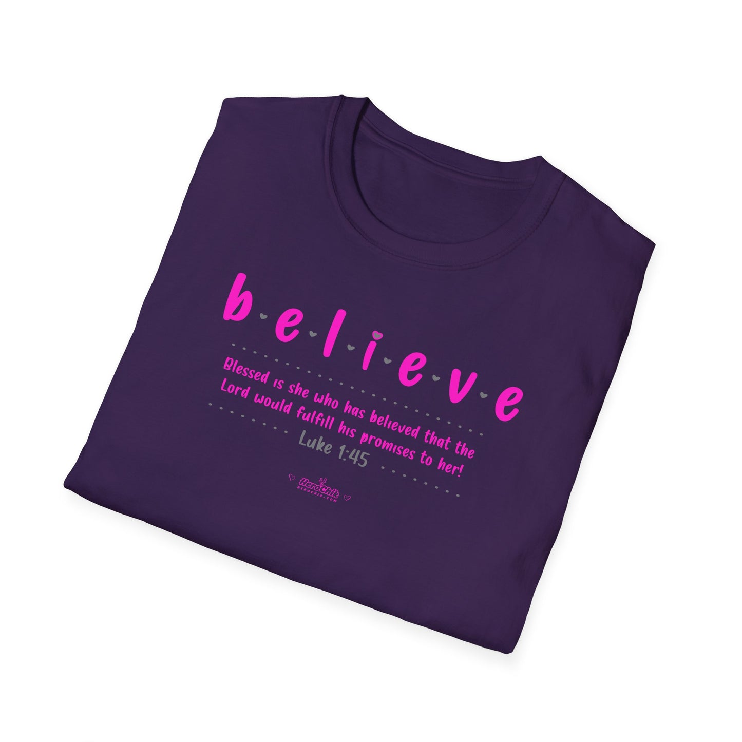 HeroChik:  "Believe" - Unisex Short Sleeve Tee