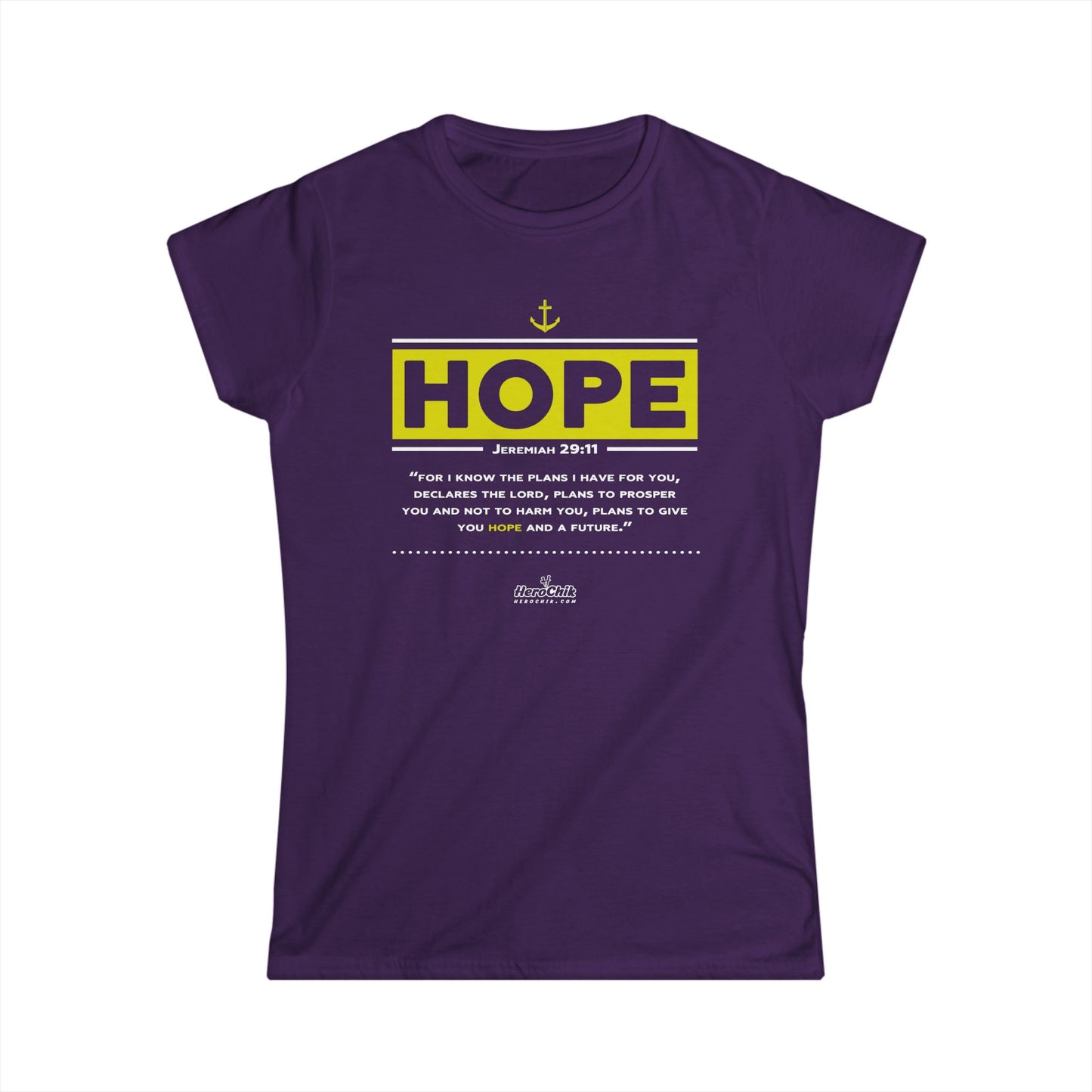 HeroChik:  "HOPE" - Women's Softstyle Tee