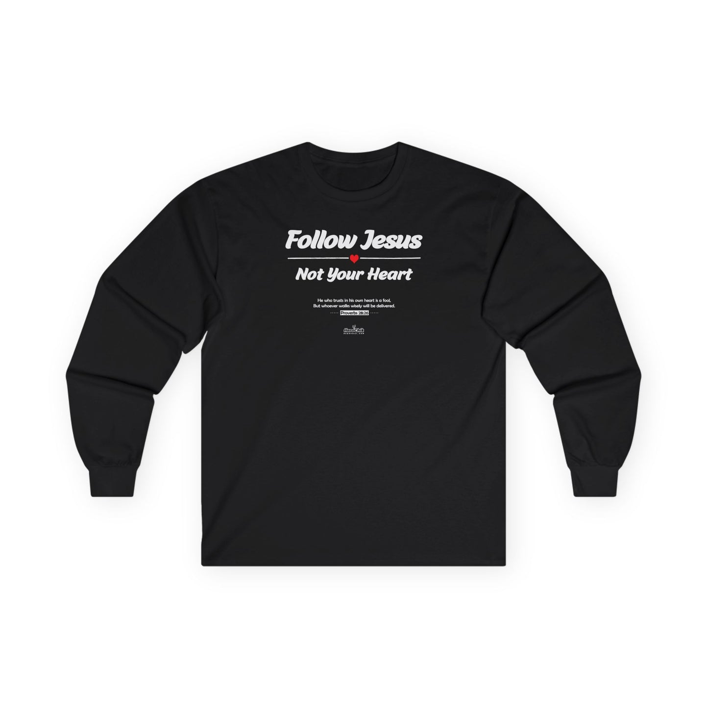 HeroChik:  "Follow Jesus" - Unisex Long Sleeve Tee