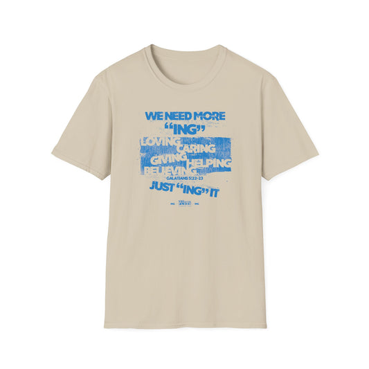 War on the Floor - "Just "ING" It" - Unisex Softstyle Tee