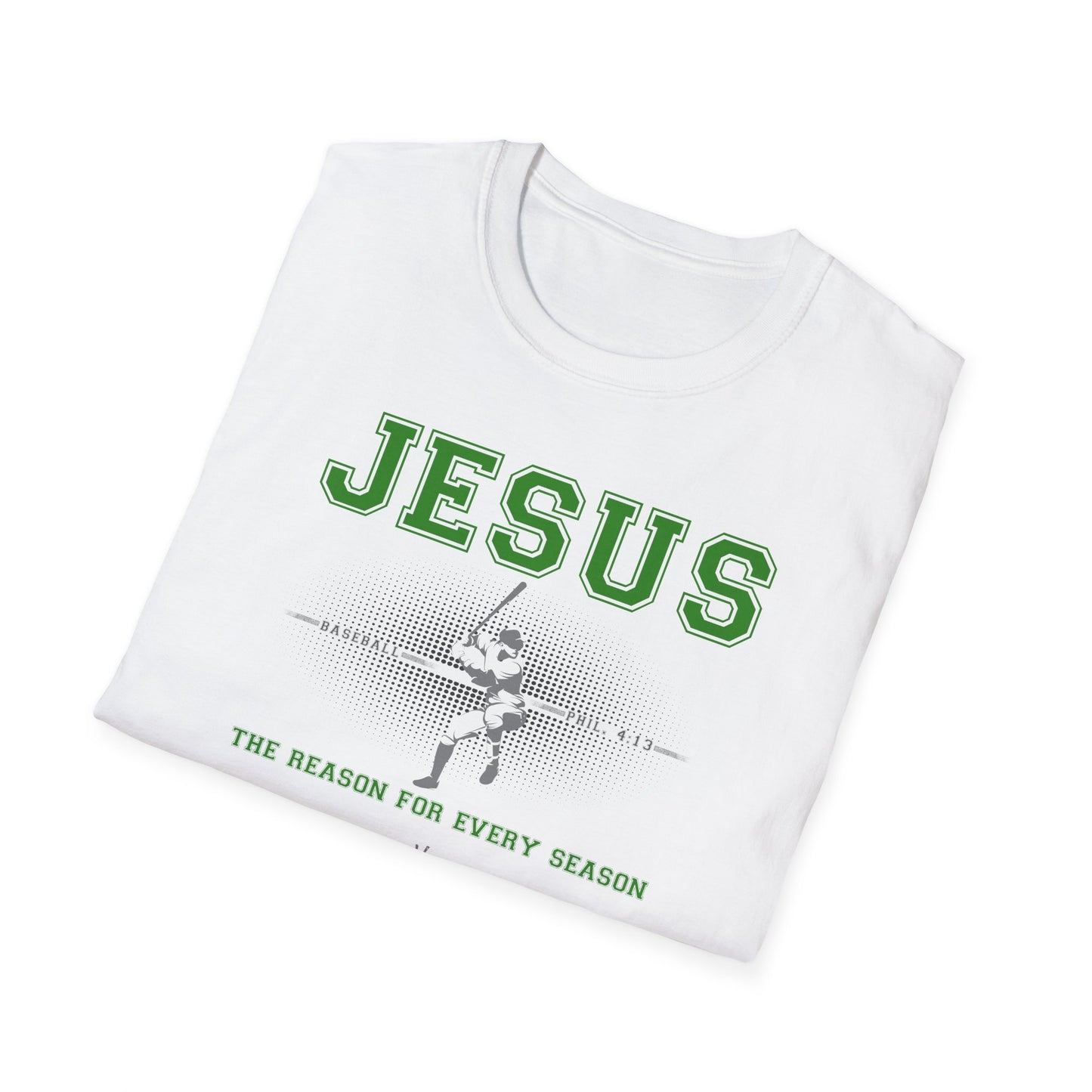 Hero316:  "Reason - Baseball" - Unisex Softstyle Tee